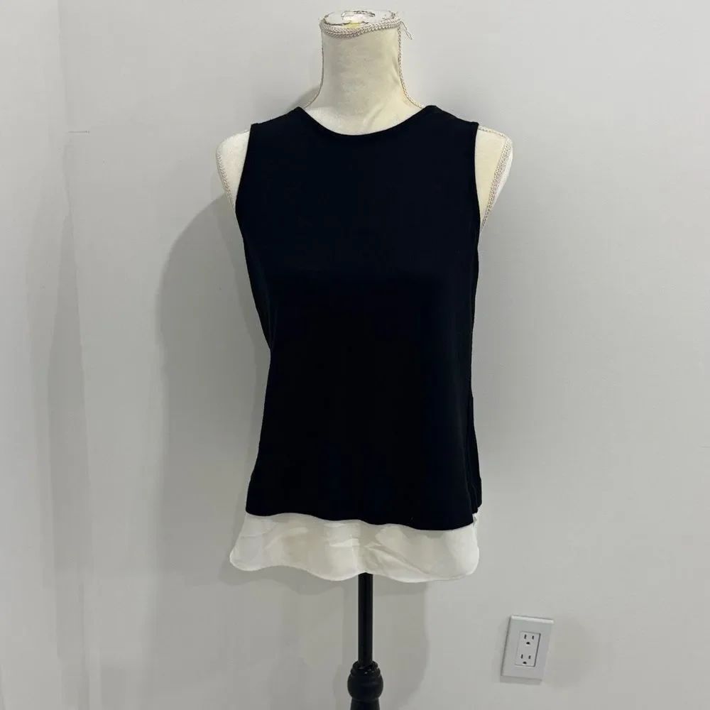 Banana Republic Black and White Tank Top